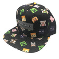 Casquette junior Minecraft à imprimé intégral