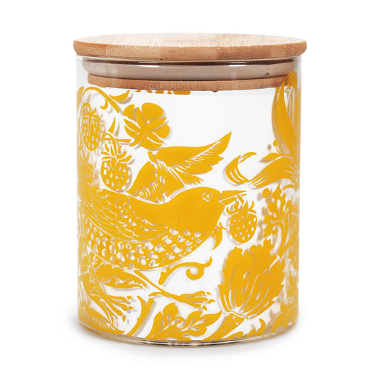 William Morris Quince gele glazen voedselbewaarcontainer
