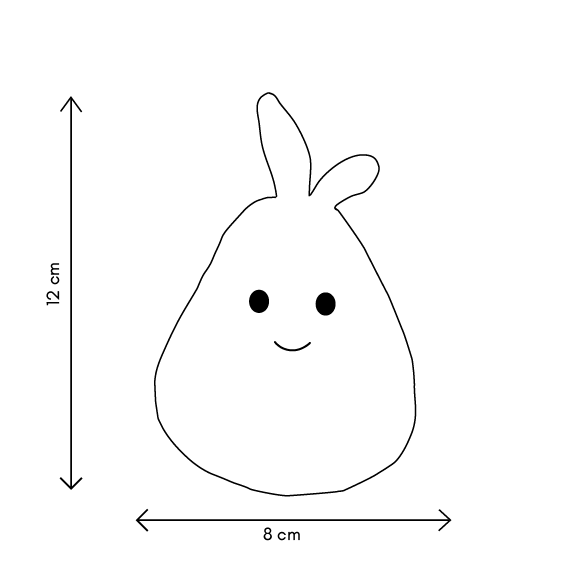 Pluche set met fruit en groenten - Tuinvrienden