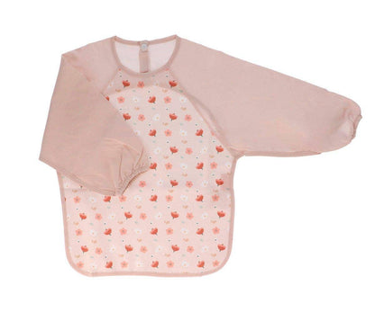 Bib with Sleeves, Little Garden