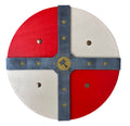 Historical Red-White Viking Thor Shield L