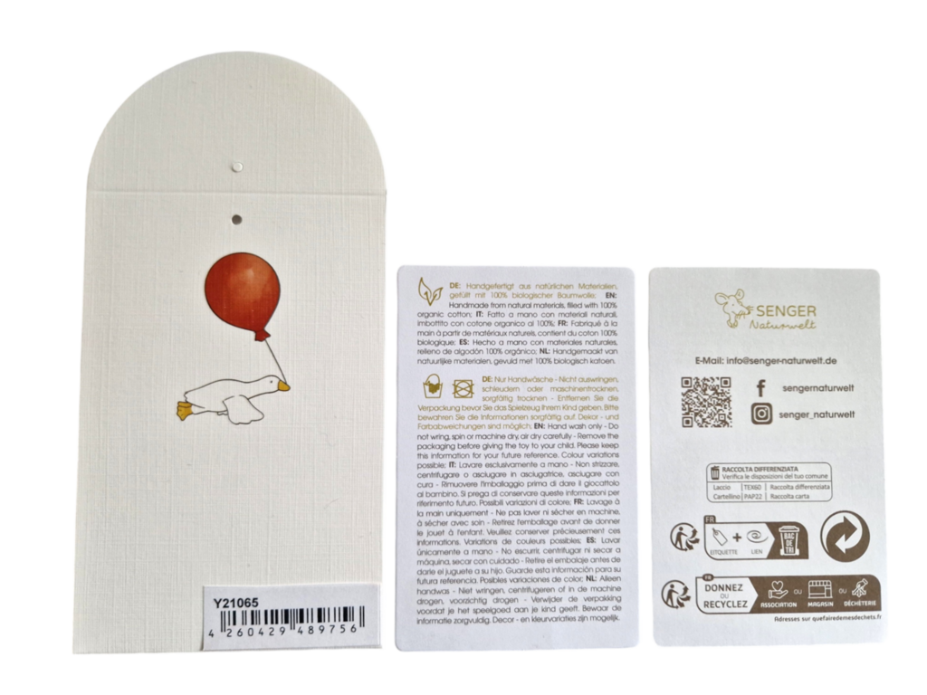 Klein verwarmingskussentje van schelp