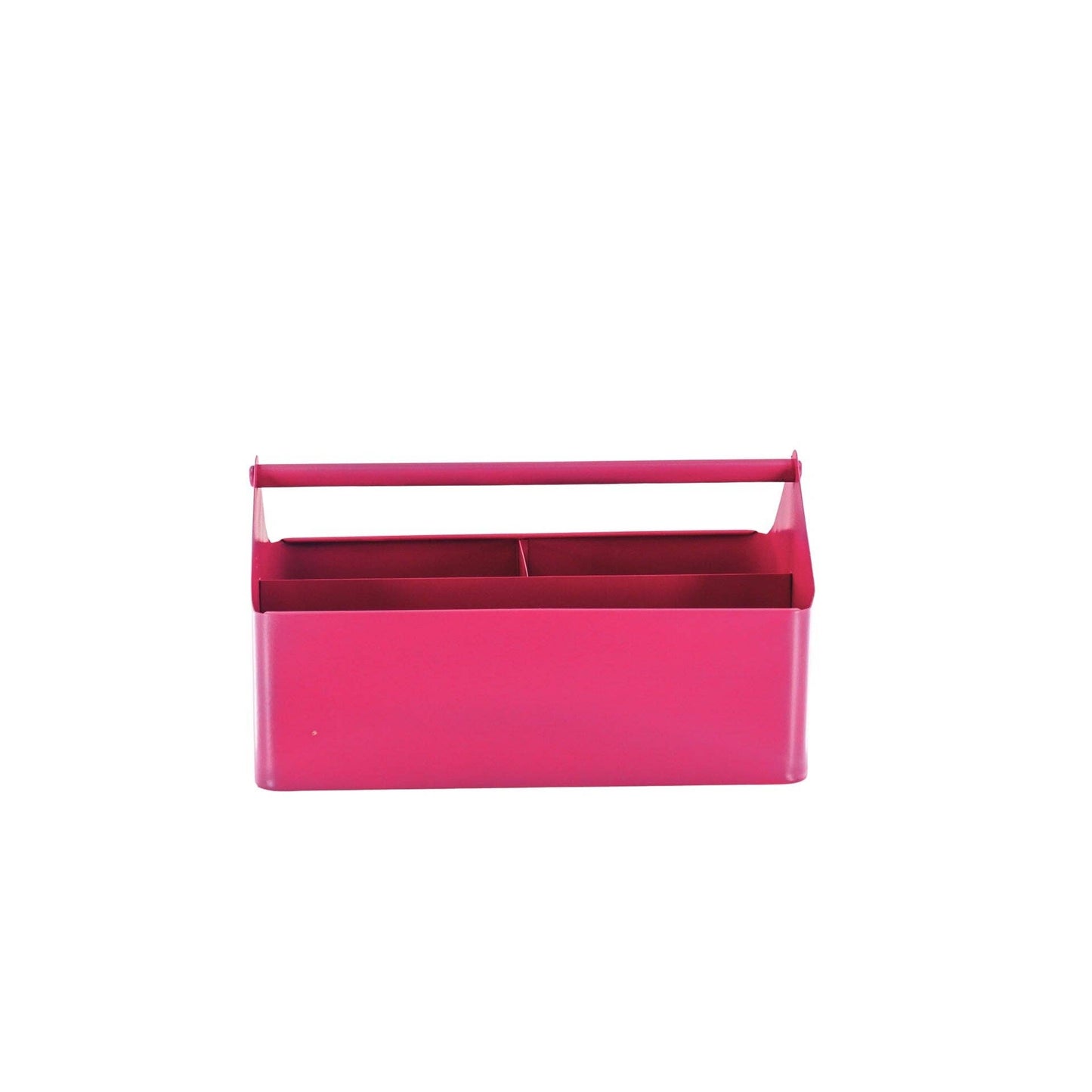 Storage box - Organizer - Metal - Pink - 30x17x17cm
