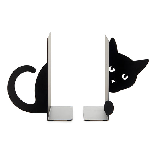 Serre-livre Chat Noir