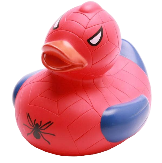 Canard Super-héros Rouge-Bleu XL