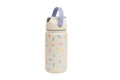Geïsoleerde waterfles van roestvrij staal met confetti-print voor kinderen