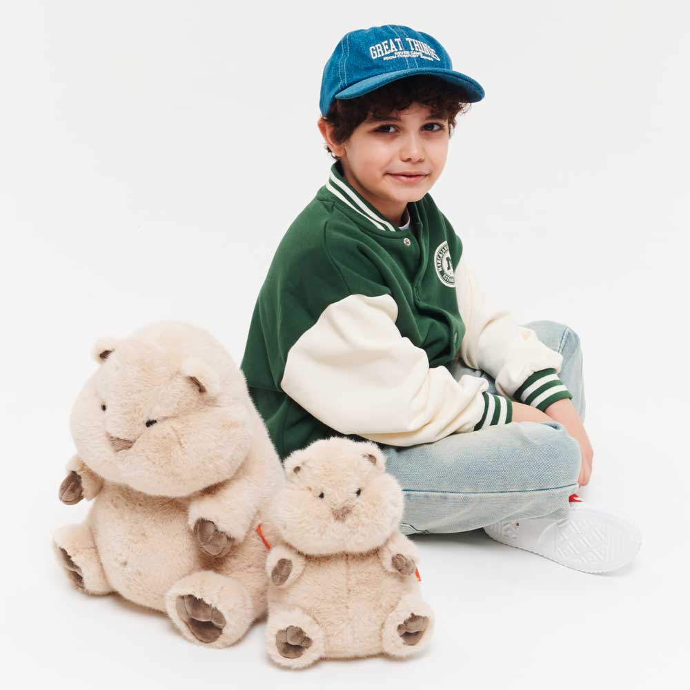 Softest plush hamster (22 cm) - 0+