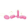Décoration à Suspendre Parties du Corps Rose 4-Pack