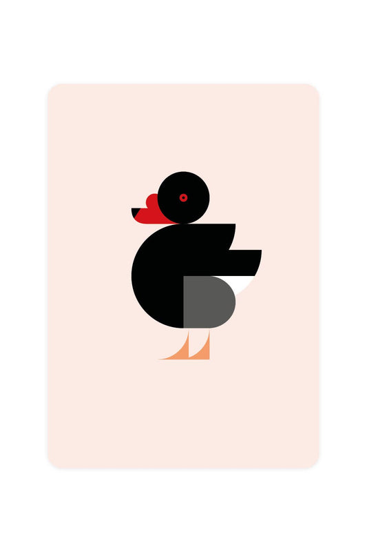 Greeting Card with Peposaca Duck