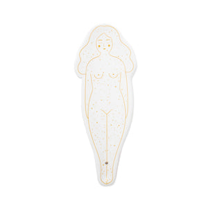 Hand-Painted White Breasts Incense Burner