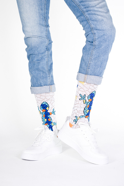 Chaussettes Souvenir Barcelone en Coton Bio