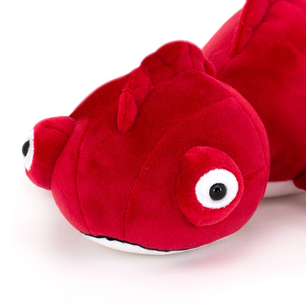 Red Chameleon Plush Toy 30 cm