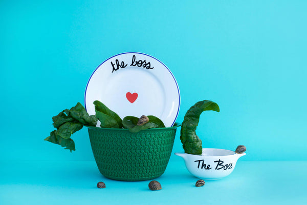 Assiette La Famille S’éclate - The Boss