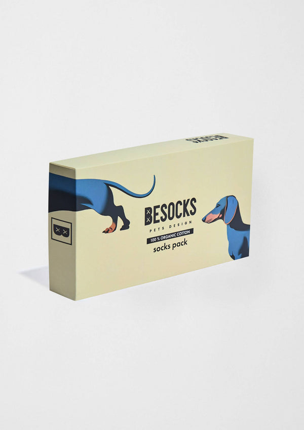 Pack de chaussettes Pets - 100 % coton biologique: Multicolor / 41-46