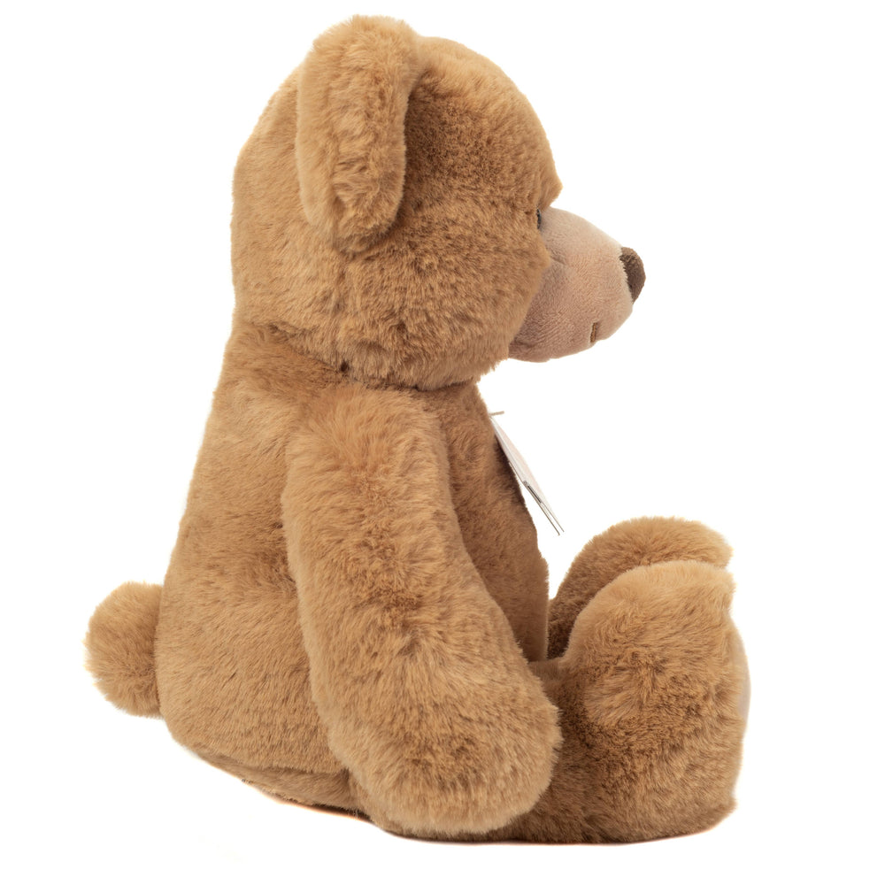 Caramel Teddy Bear Plush – 33 cm