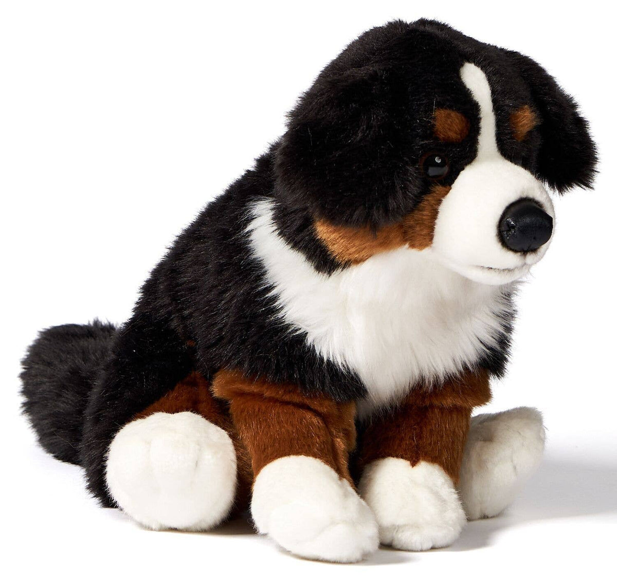 Peluche bouvier bernois assis