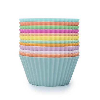 Muffinvormpjes in felle kleuren