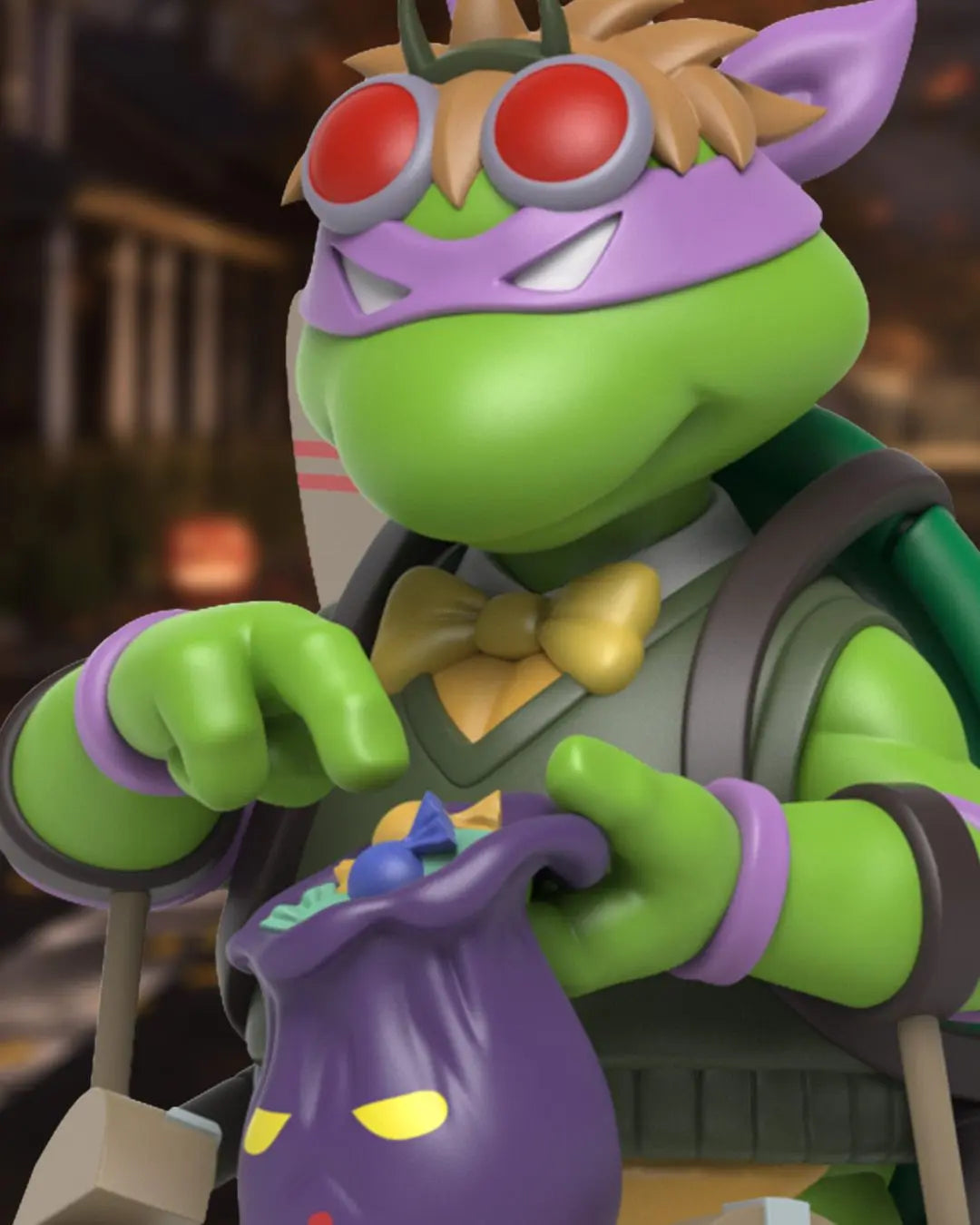 Remixx: Les Tortues Ninja Donatello Cowa-BOO-nga!