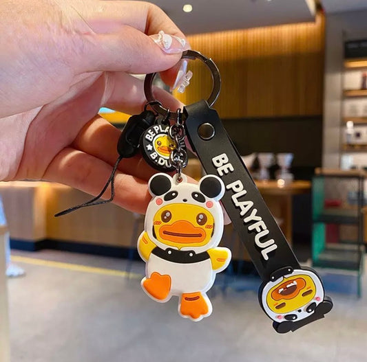 Porte Clefs Canard Panda