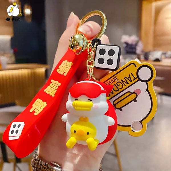 Porte Clés Canard Voyageur