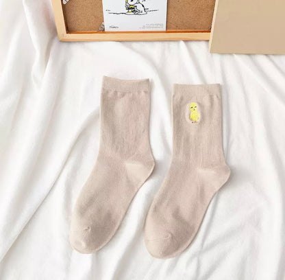 chaussettes petit poussin brode mrcol