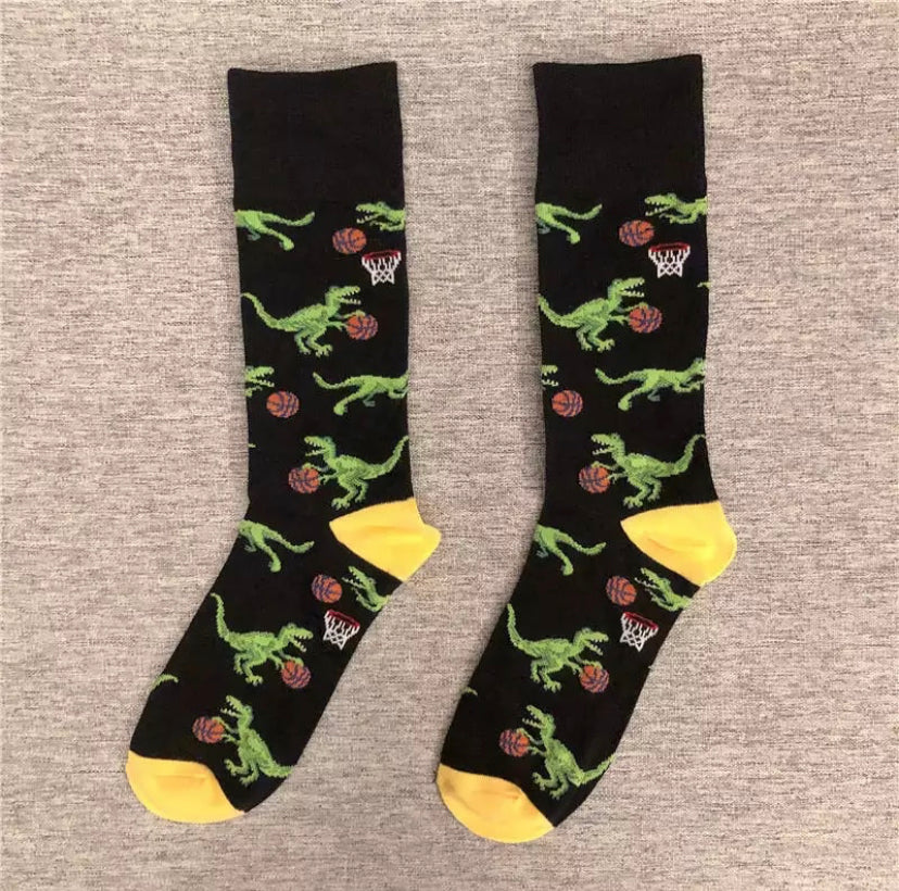Chaussettes Velociraptors Basketball