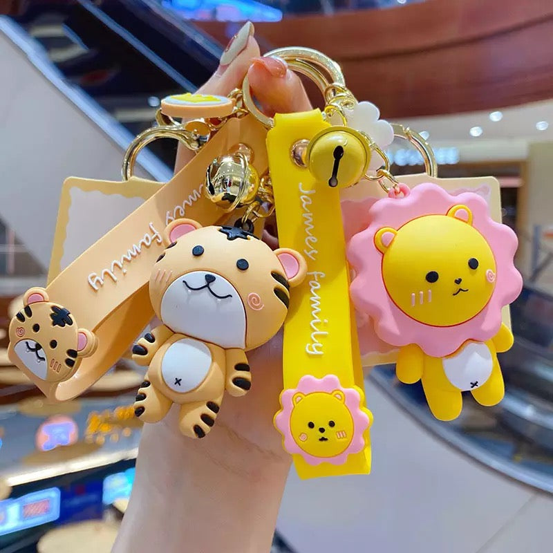 Porte Clés Lion Kawaii