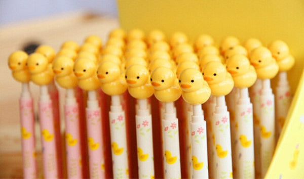 Stylo Canard Jaune fin