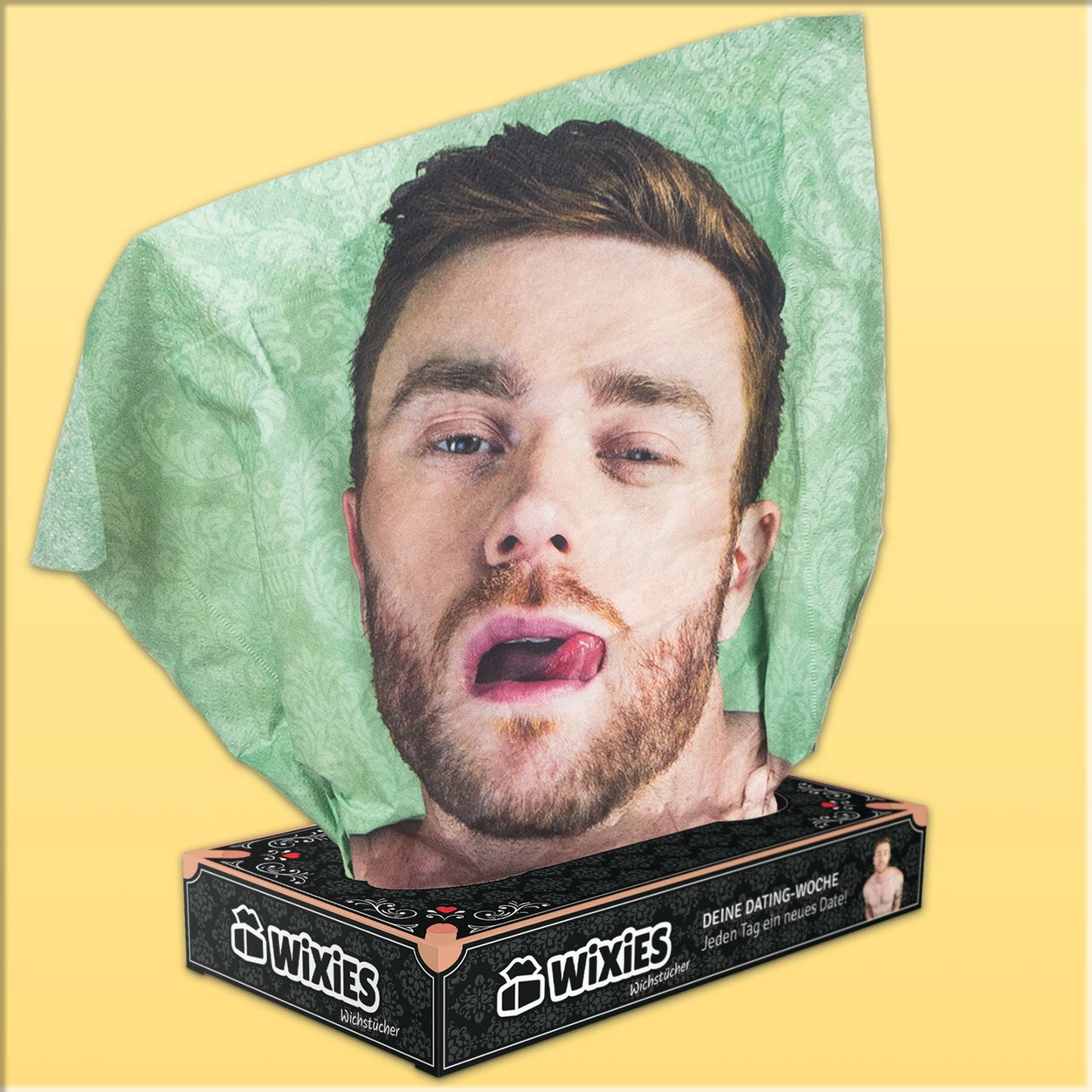 Boite de Mouchoirs Wixies Jerk Wipes - Hommes