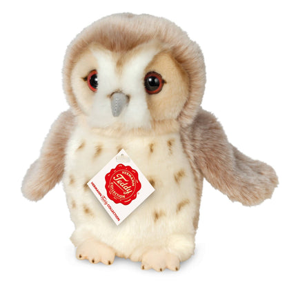 Beige Owl Plush Toy