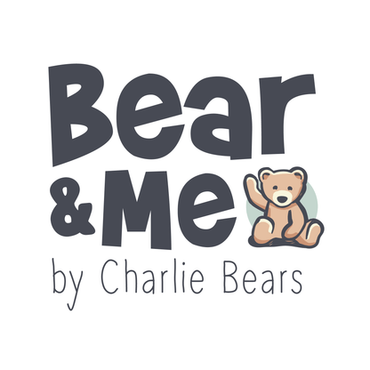 Peluche Bear & Me Singe Coquin Gris Galet