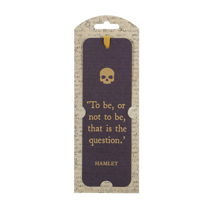 Marque-page papier Shakespeare - Hamlet