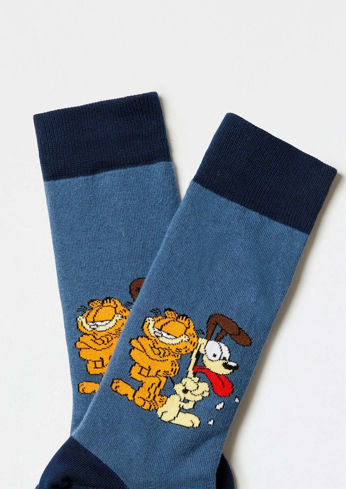 BeGarfield & Odie Blaue Socken