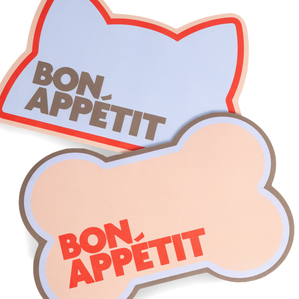 Tapis Absorbant Bon Appétit pour Gamelle de Chat