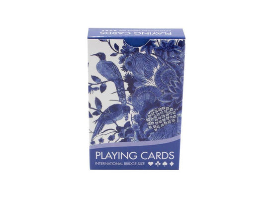 Playing cards, Delft blue birds