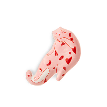 Plateau à Bijoux Chat Endormi Helio Ferretti Vue 1