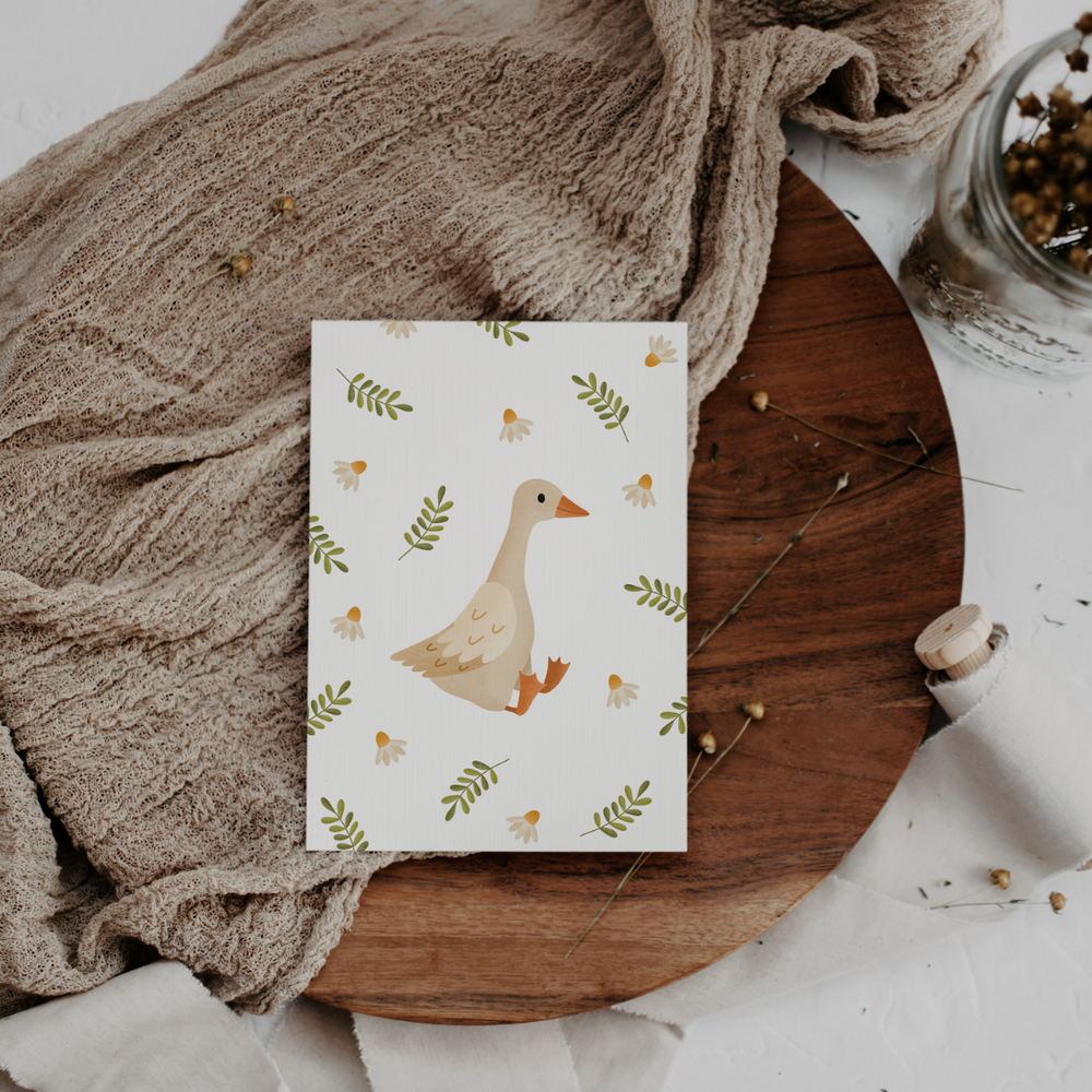 Duck Greeting Card