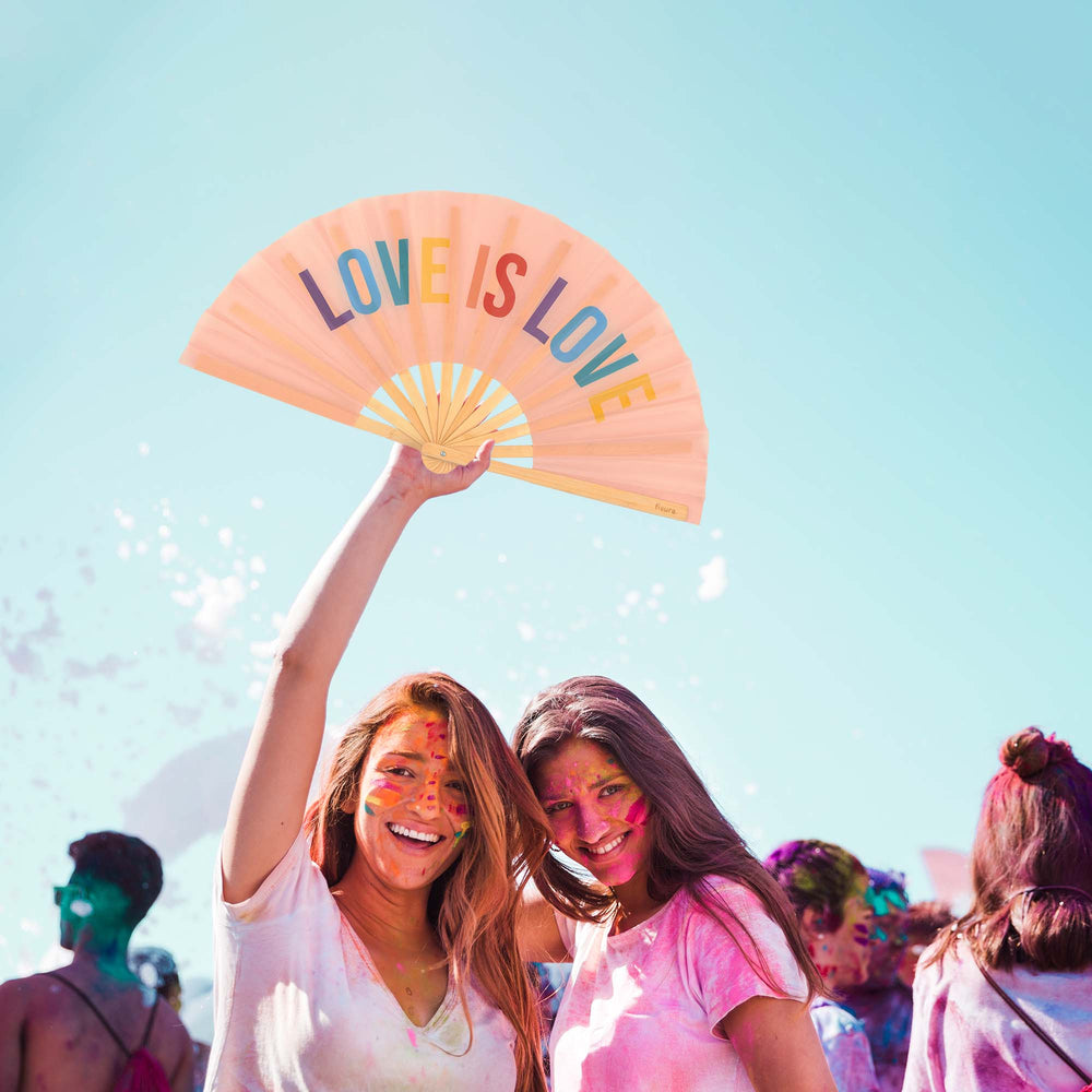 Éventail Xxl « Love is love »