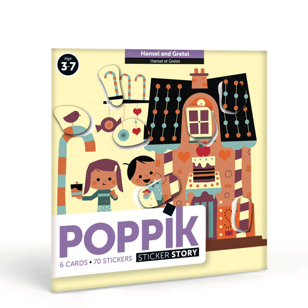 HANSEL EN GRETEL STICKERVERHAAL