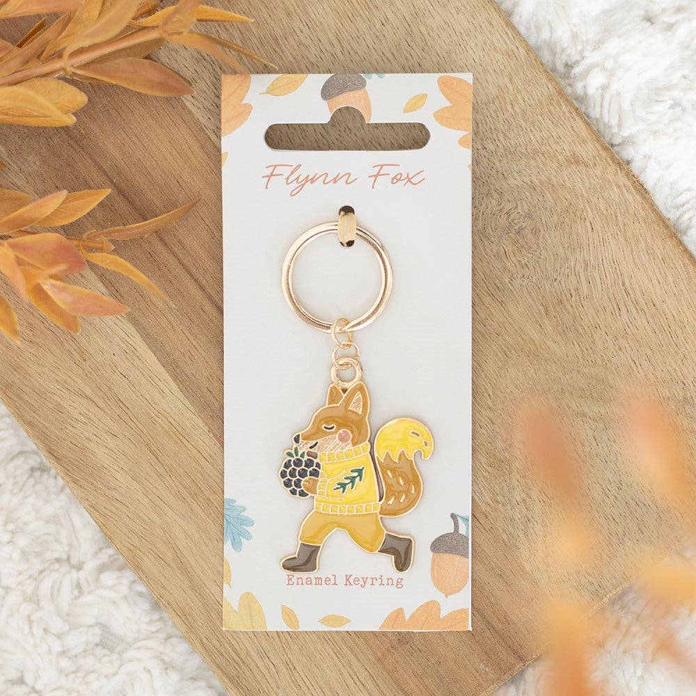 Porte-clés automne Flynn Fox