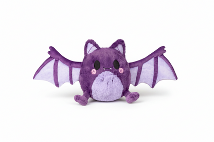 Mini knuffelbare pluche vleermuis