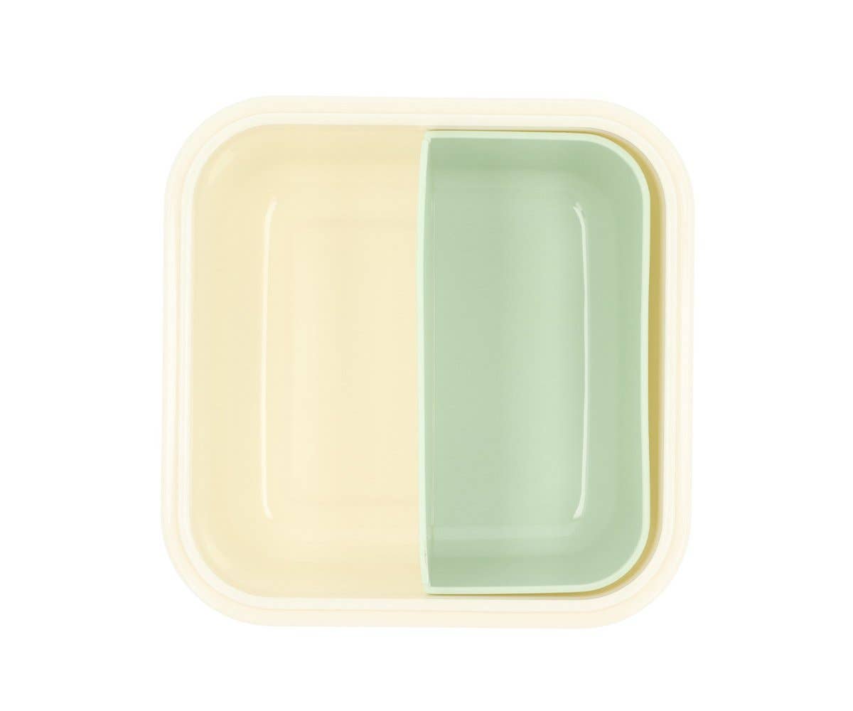 Grande Boîte à Déjeuner Couleur Sauge