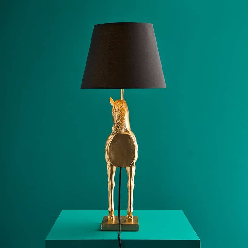 Lampe de table Wendy, Or E27, Résine, 30 x 30 x 68,5 cm
