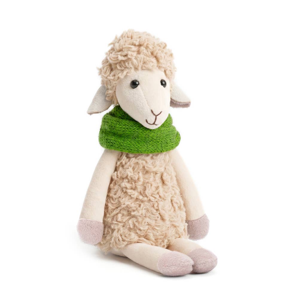 Bibi la brebis au chapeau vert de 16 cm