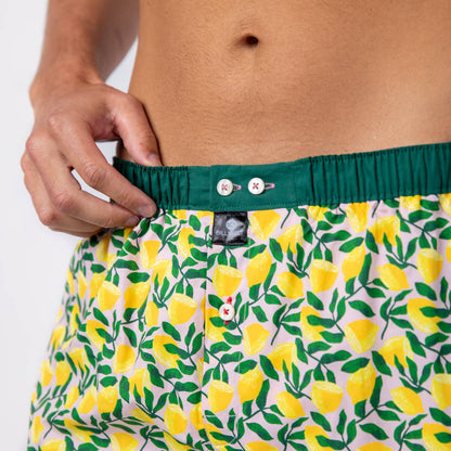 Boxershorts van 100% biologisch katoen - Citrus