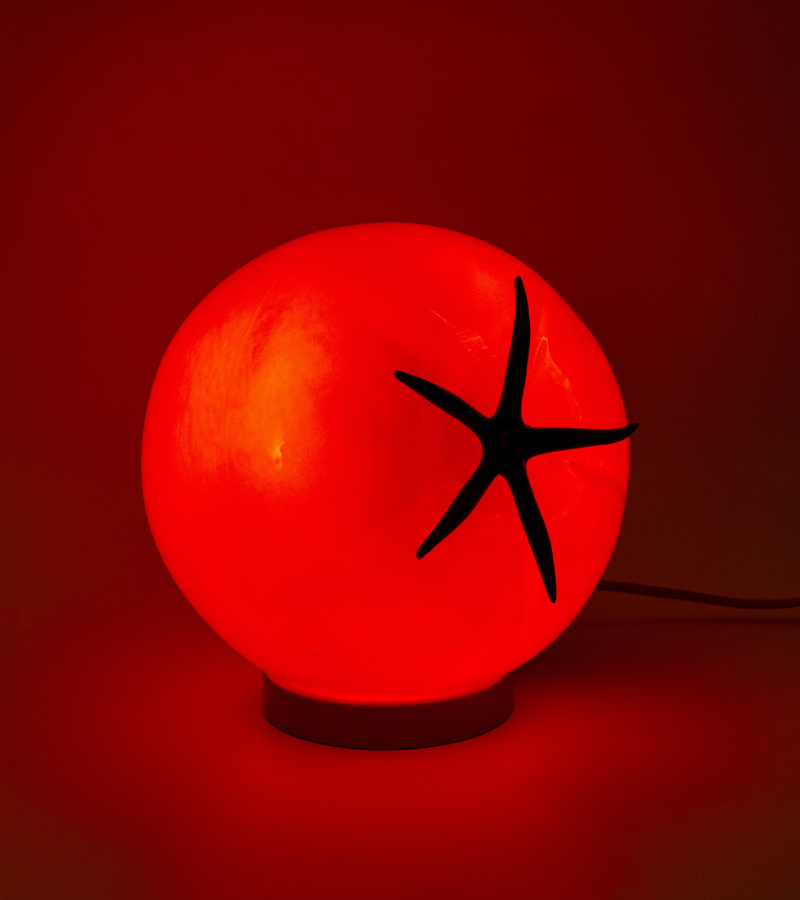 Tomatenlamp voor op tafel of om op te hangen
