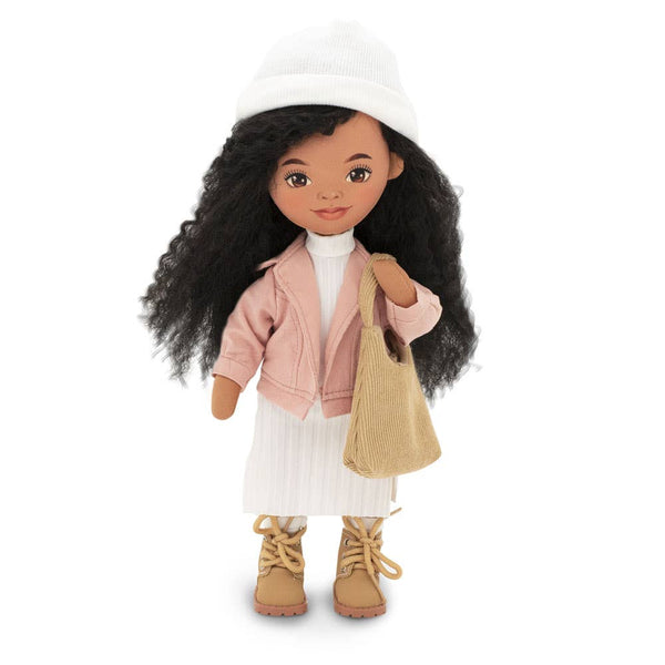Tina-pop met roze jasje, 32 cm