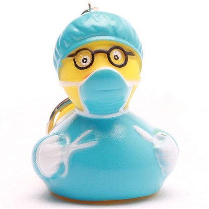 Porte-clés canard Chirurgien