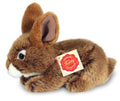 Peluche Lapin Assis Marron