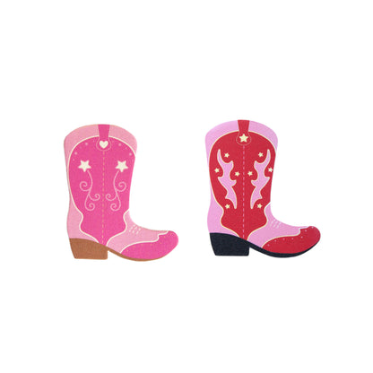 Nail files shaped like cowboy boots